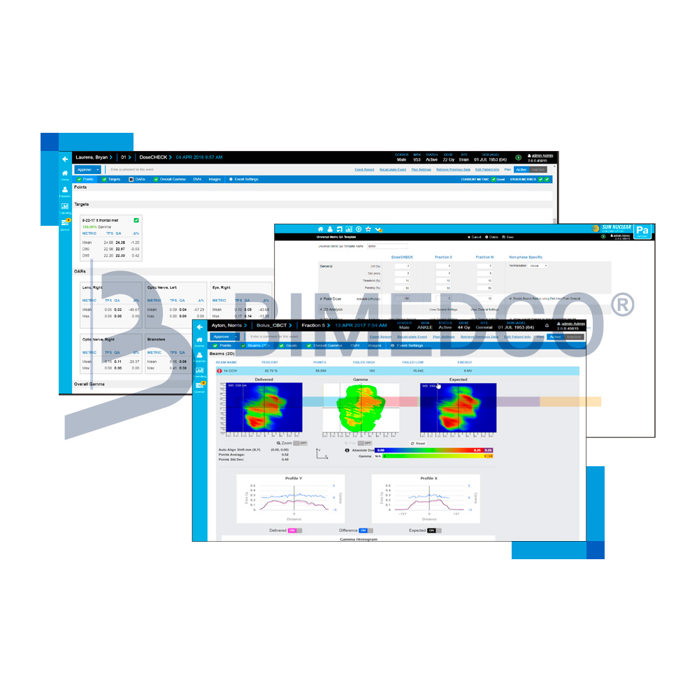 Software para Gestión de Calidad de Paciente: SunCHECK™ Patient